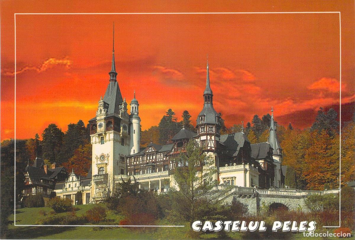 Postales: Postal de Ruman&iacute;a - Castillo de Peles en Sinaia