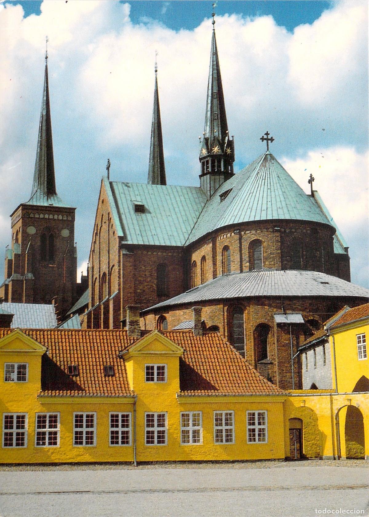 Postales: Postal de la Catedral de Roskilde, Dinamarca
