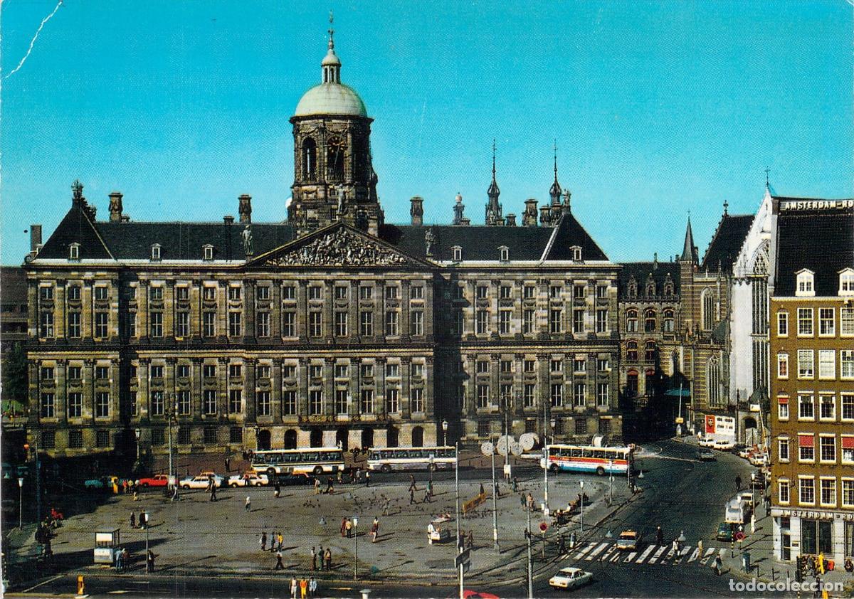 Postales: Postal de Amsterdam Palacio Real en la Plaza Dam