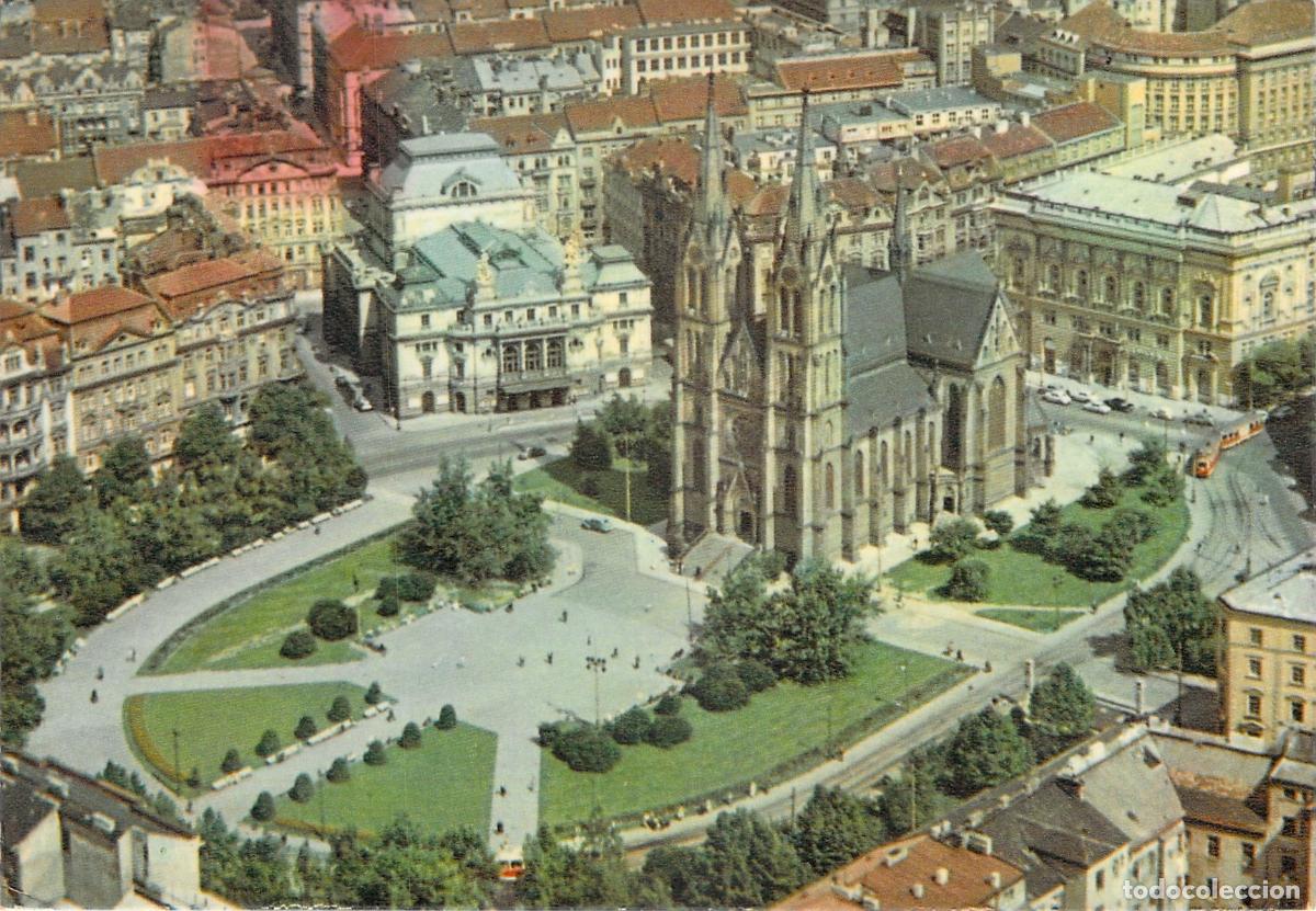 Postales: Postal de N&aacute;měst&iacute; M&iacute;ru en Praga, Checoslovaquia