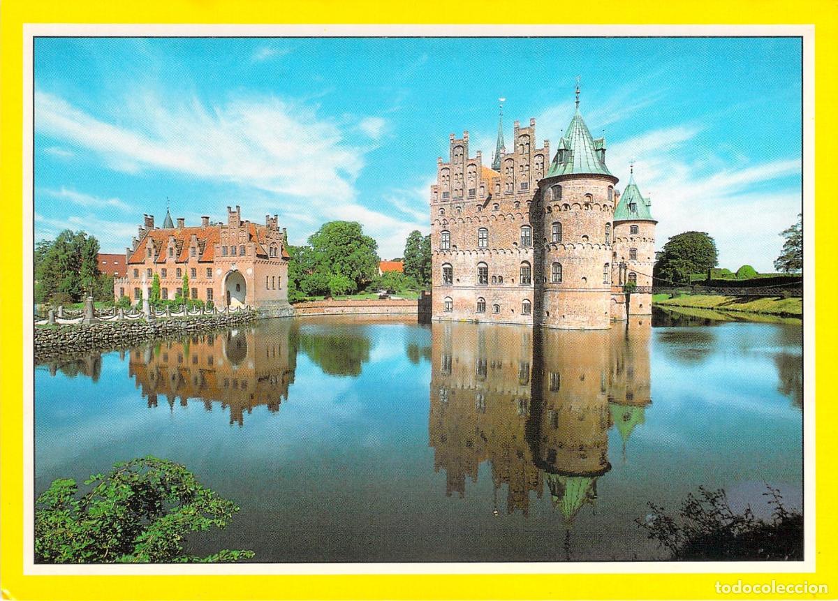 Postales: Postal de Castillo de Egeskov en Dinamarca
