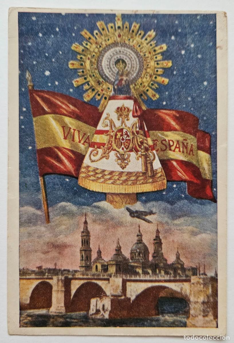 Postales: Virgen del Pilar. Tip. Berdejo Casa&ntilde;al, Zaragoza