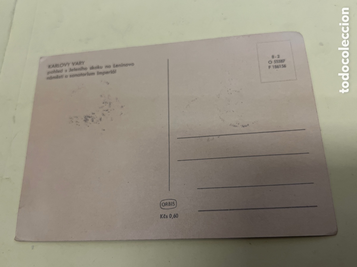 Postales: T1/E2/173. TARJETA POSTAL - KARLOVY VARY - Foto 2