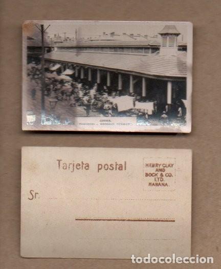Postales: MINI TARJETA POSTAL DE HENRY CLAY AND BOCK & CO. HABANA. 5,6 X 3,6 CM. CHINA, SHANGHAI ....