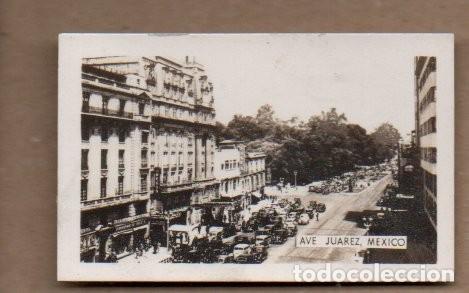 Postales: MINI TARJETA POSTAL FOTOGRAFICA - AVE JUAREZ, MEXICO. 6,7 X 4,2 CM.