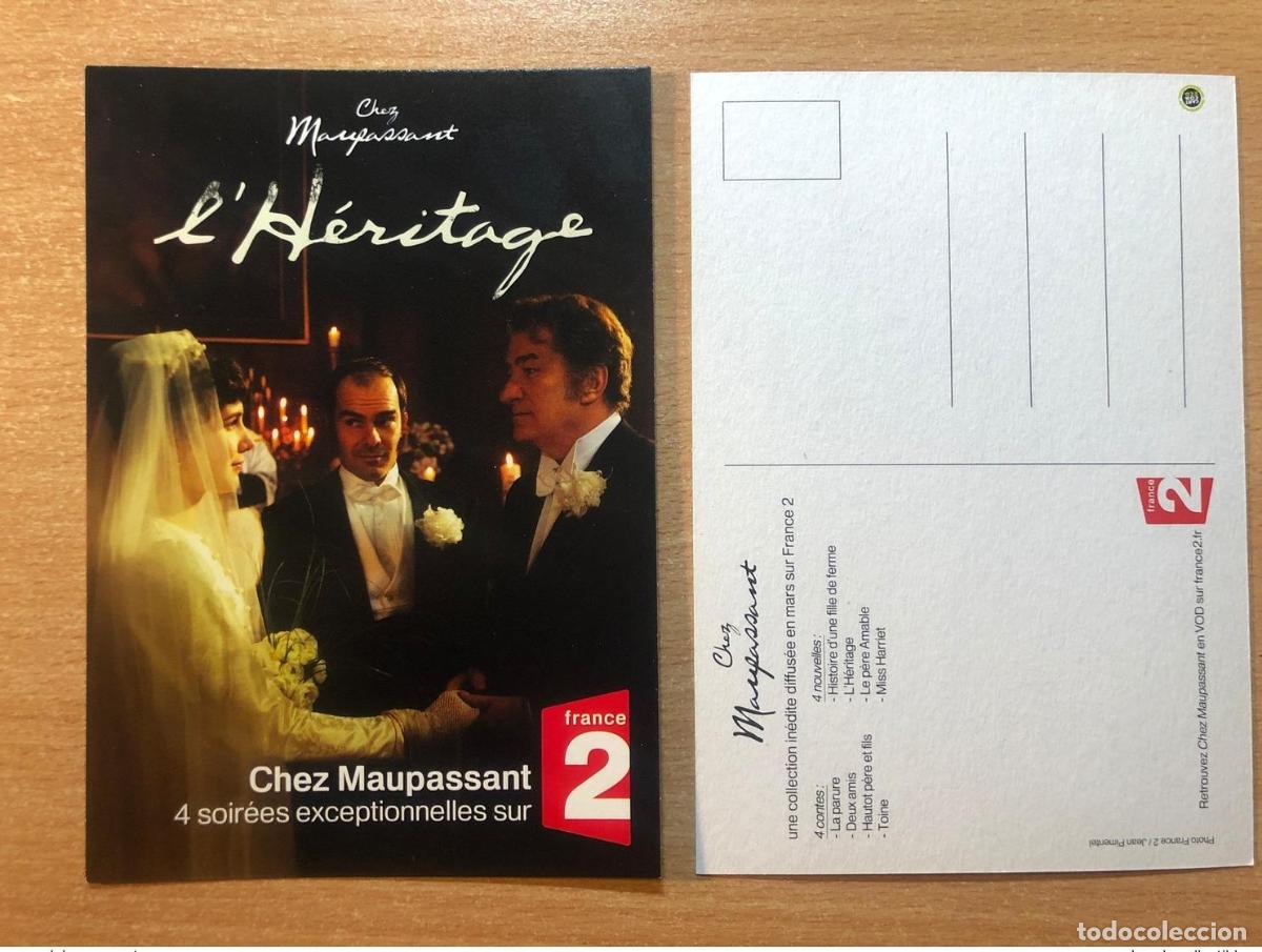 Postales: France 2 Series de televisi&oacute;n 'Chez Guy Maupassant 'L'H&eacute;ritage Eddy Mitchell