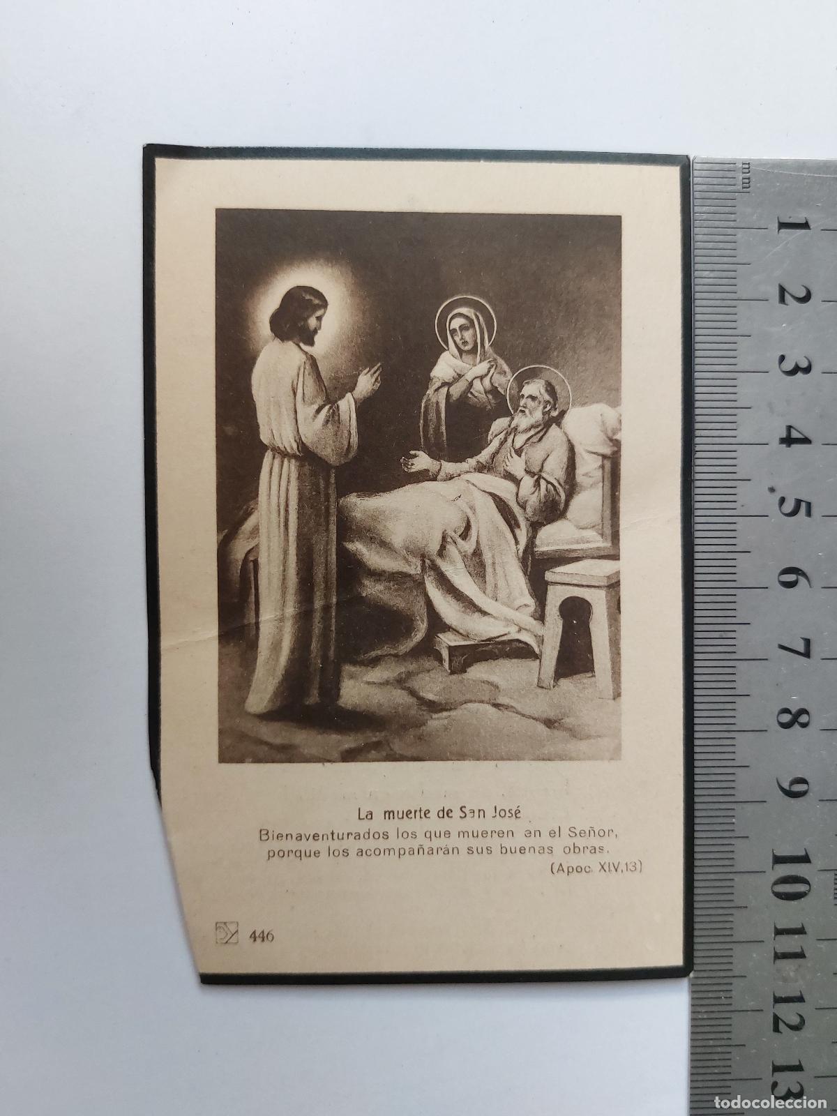Postales: Estampa de recordatorio f&uacute;nebre de D. Antonio Riquelme Gonz&aacute;lez