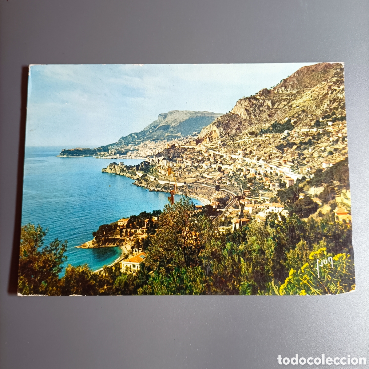 Postales: TARJETA POSTAL SIN CIRCULAR. №E.K.B.360 LA C&Ocirc;TE D'AZUR. LA RIVIERA DE MONACO &Agrave; BEAUSOLEIL
