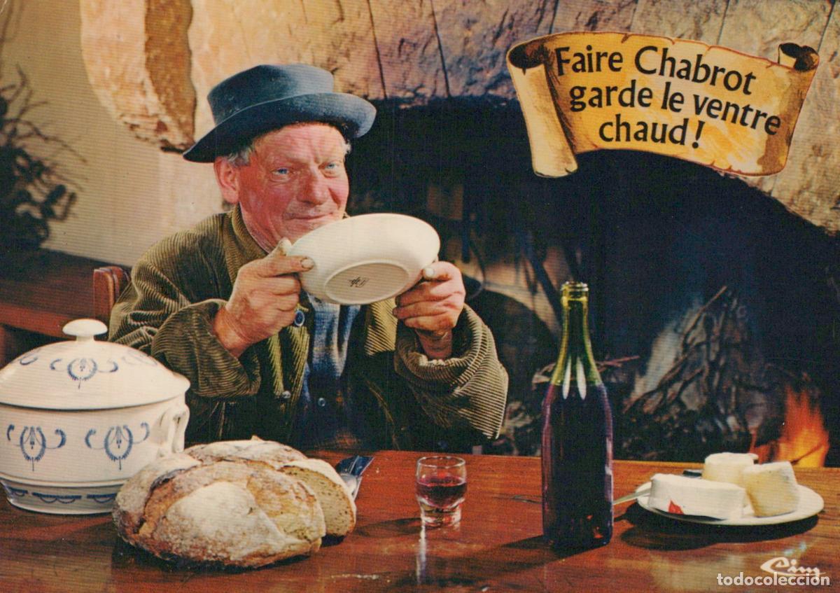 Postales: France Rural Homme Chabrot Repas Traditionnel Gastronomie *YAB284