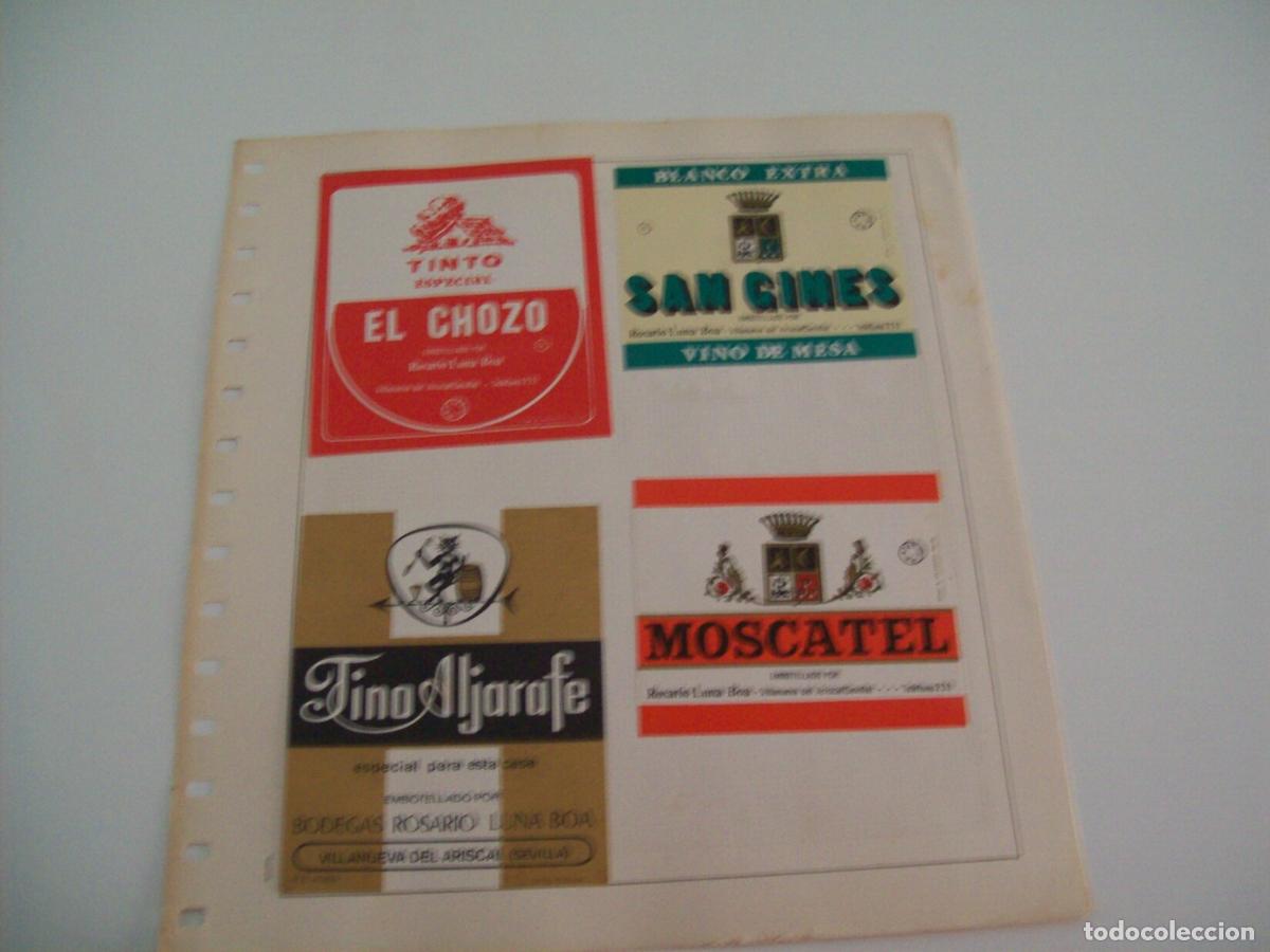 Postales: ETIQUETA LICOR 2285: Bodegas Rosario Luna Boa - Varios