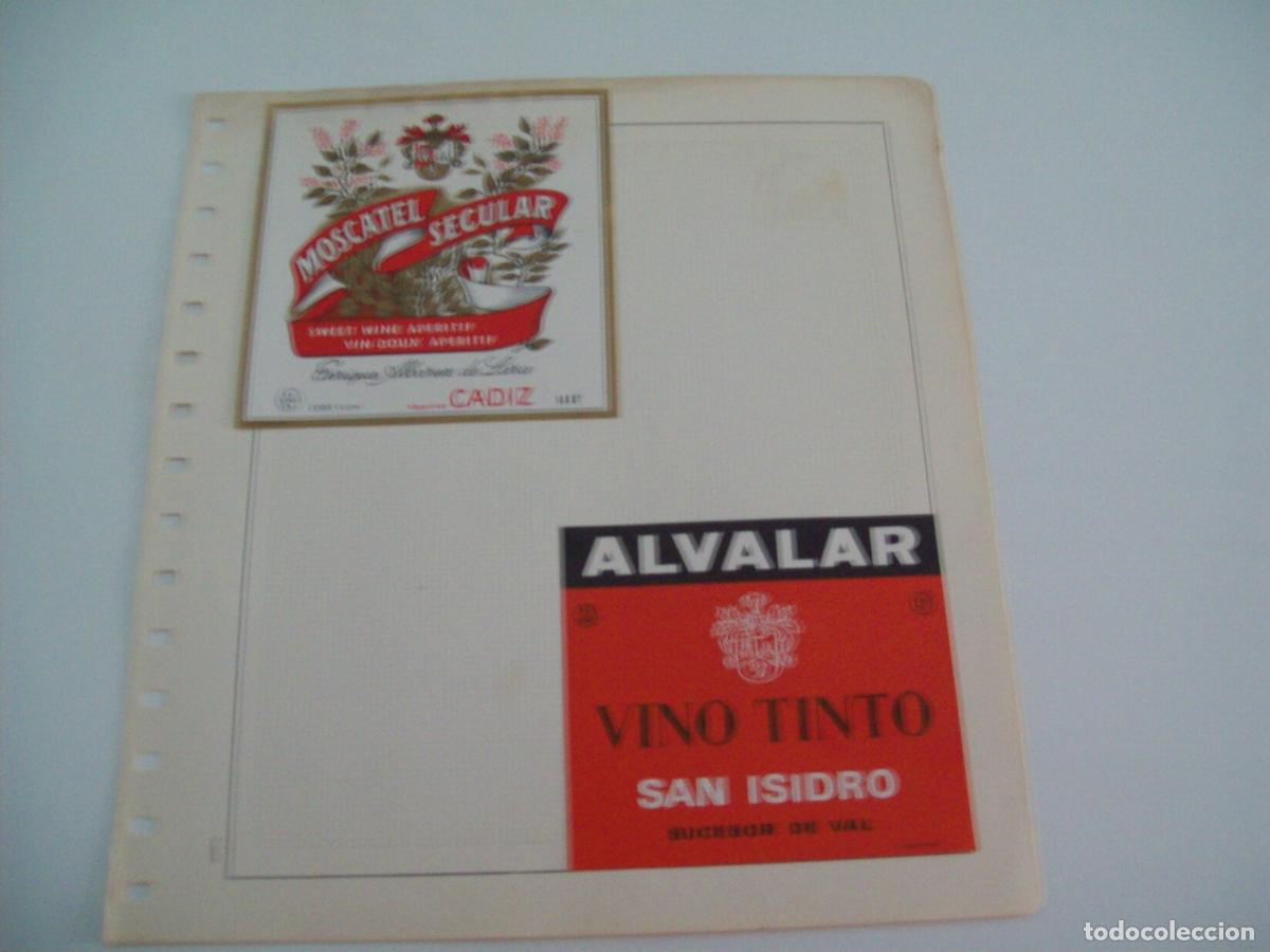 Postales: ETIQUETA LICOR 2306: Moscatel Secular de Alvalar - Varios