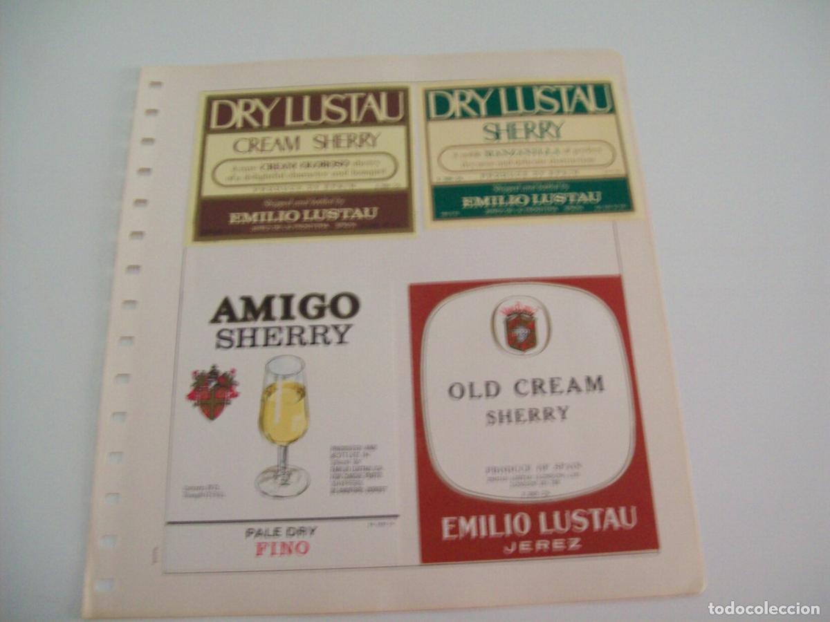 Postales: ETIQUETA LICOR 2321: Dry Lustau - Varios