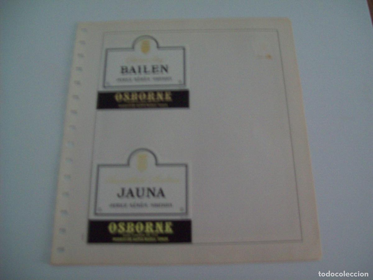 Postales: ETIQUETA LICOR 2234: Bodegas Osborne - Varios