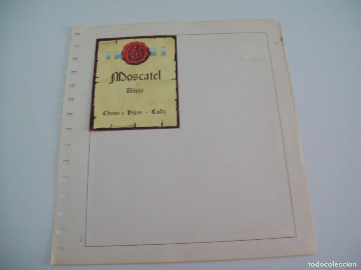 Postales: ETIQUETA LICOR 2305: Moscatel A&ntilde;ejo de Chons - Varios