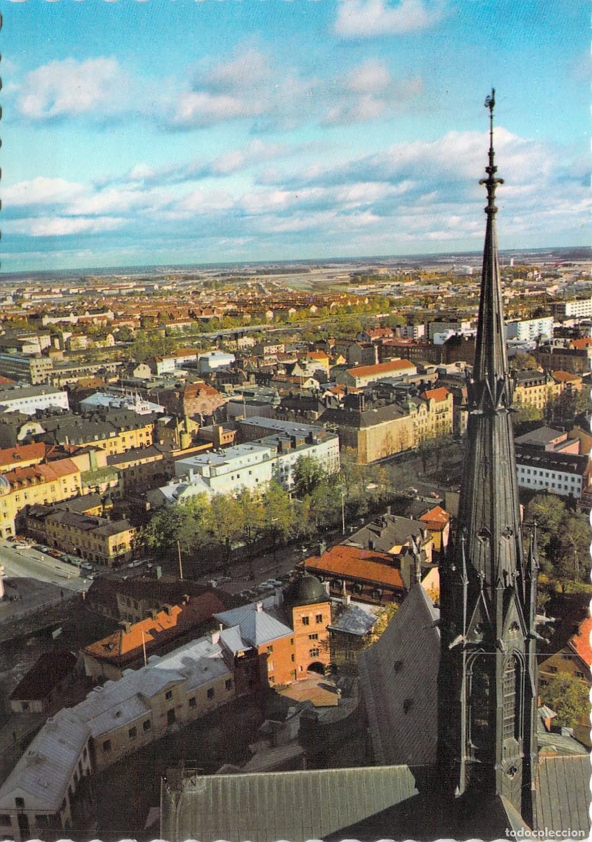 Postales: Postal de Uppsala Vistas desde la torre de la catedral