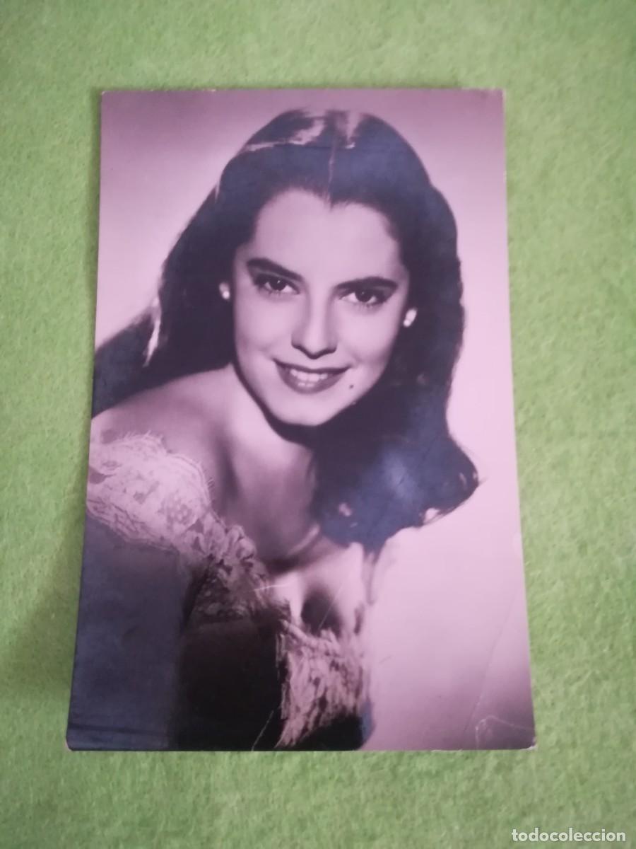 Postales: Postal antigua Susan Kohner obsequio Kores carboplan