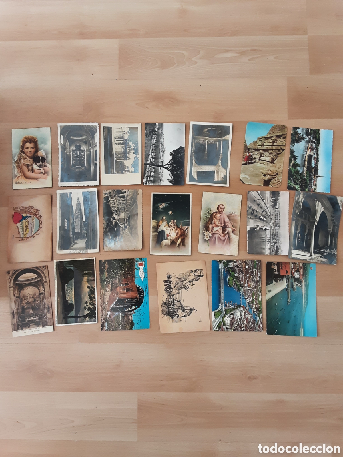 Postales: LOTE DE 20 TARJETAS POSTALES A&Ntilde;OS 50 ESCRITAS