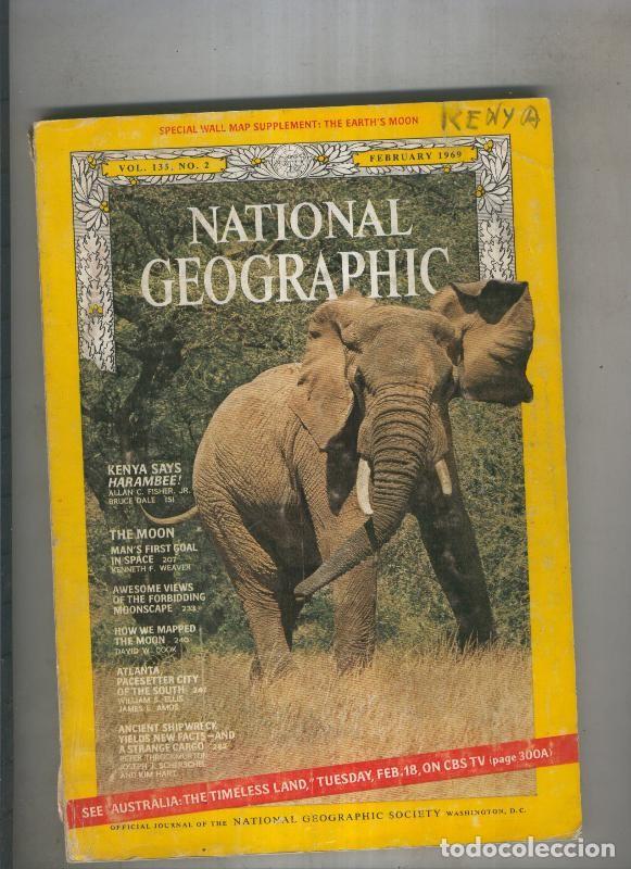 Postales: National geographic 1969 February: Kenya says harambee - Varios