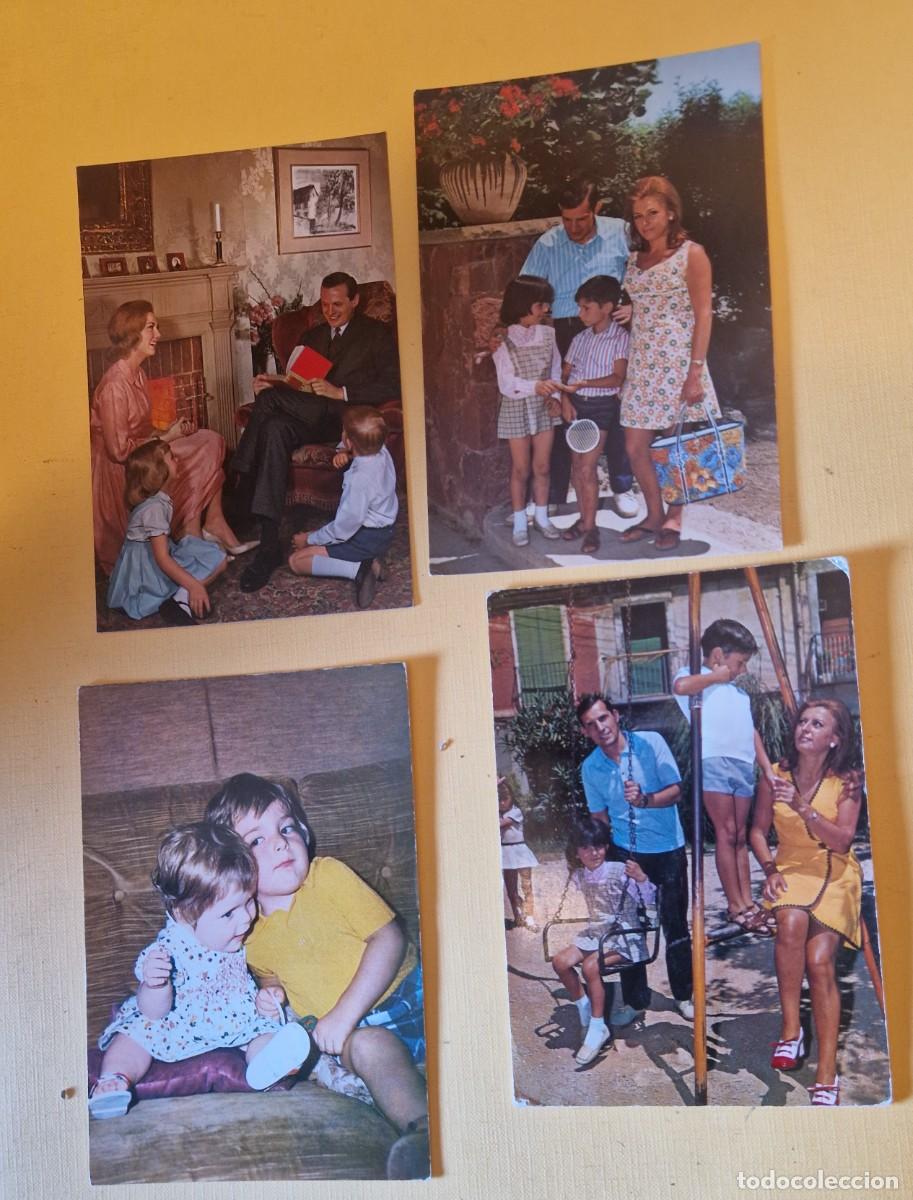 Postales: TARJETAS POSTALES DE LA FAMILIA A&Ntilde;OS 60