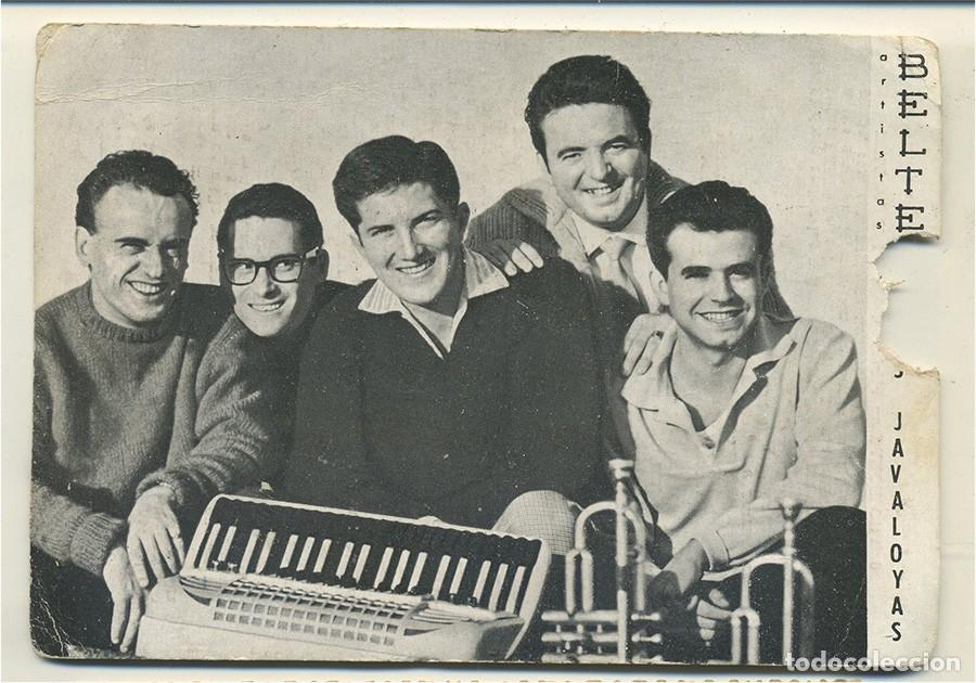 Postales: ANTIGUA POSTAL RETRATO DEL GRUPO JAVALOYAS BELTER 1961