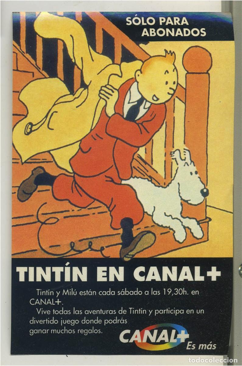 Postales: POSTAL TINTIN MILU CANAL +