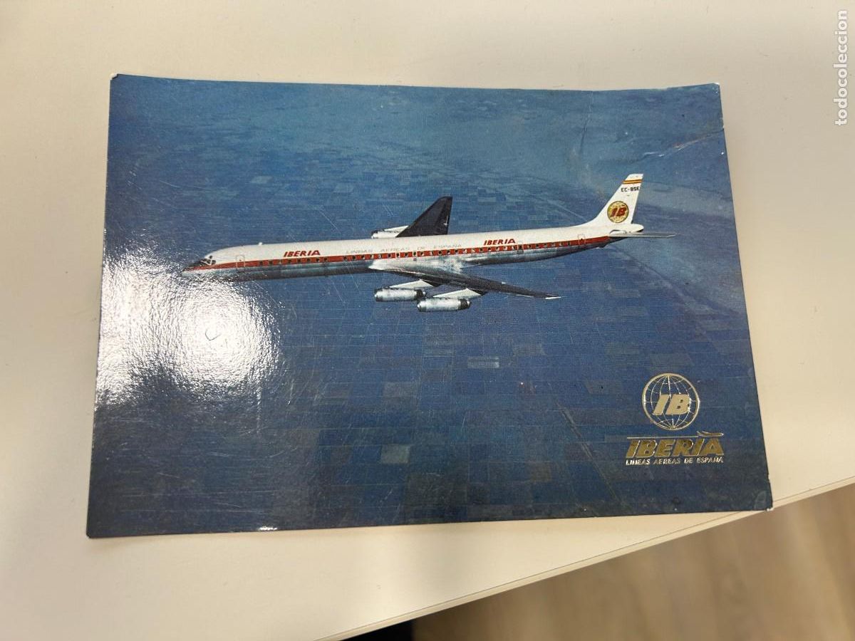 Postales: JET DOUGLAS SUPER DC-8/63 IBERIA