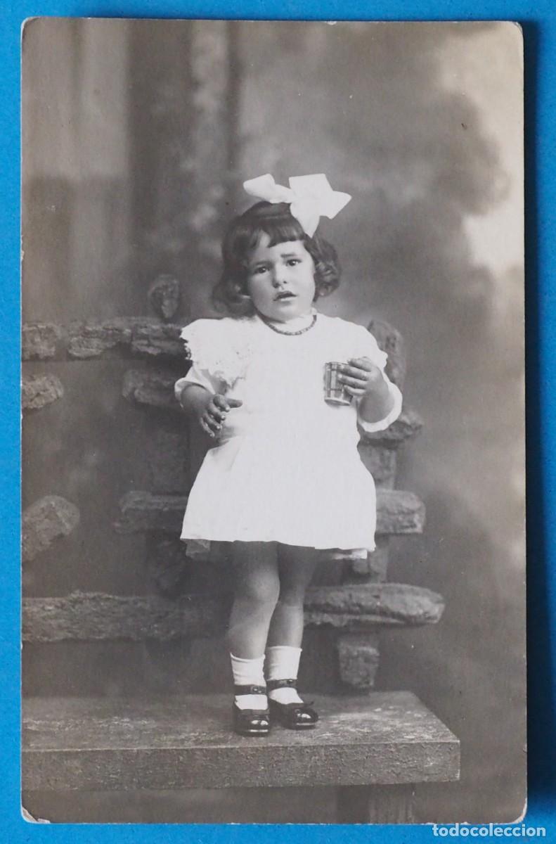 Postales: ANTIGUA POSTAL DE NI&Ntilde;A