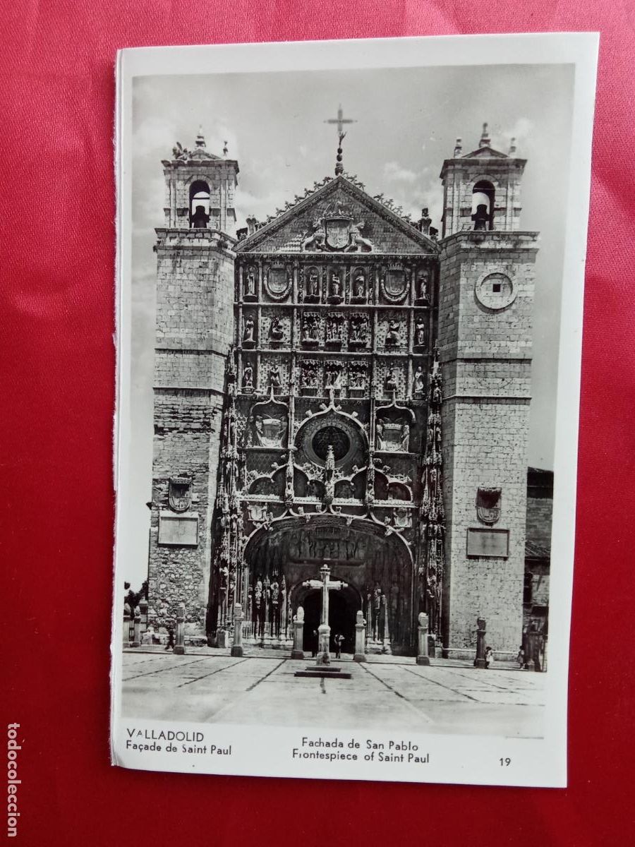 Postales: Postal Valladolid - Fachada de San Pablo P.1161
