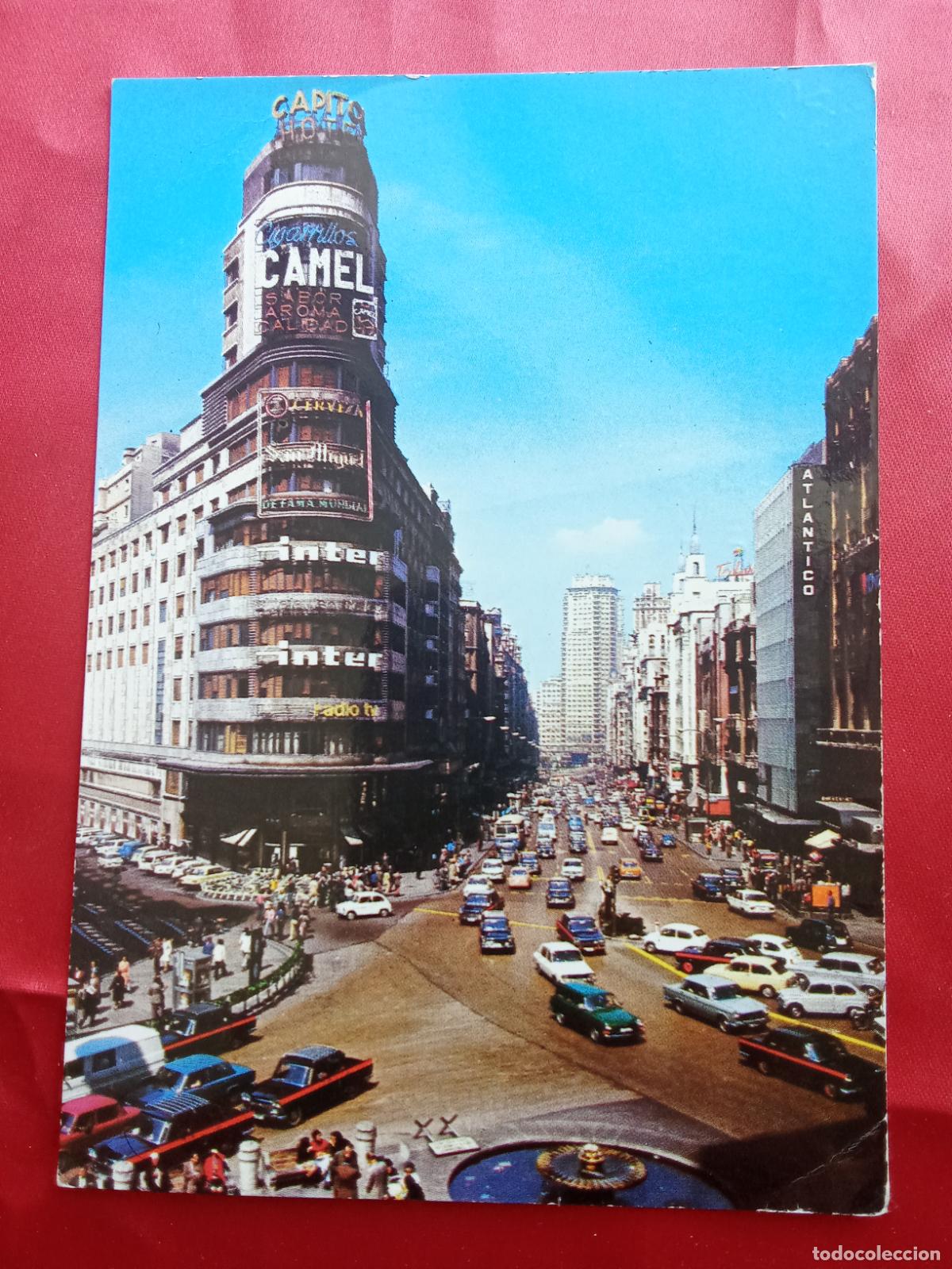 Postales: Postal Madrid - Plaza Callao y Avenida Jos&eacute; Antonio P.1204