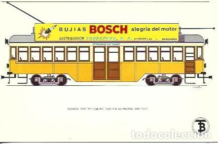 Postkarten: POSTAL A7077: Tranvia tipo Pittsburg