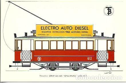 Postkarten: POSTAL A7080: Tranvia Seiscientos