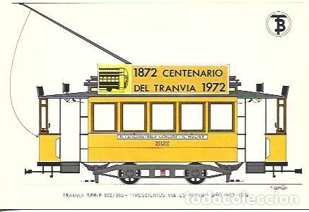 Postkarten: POSTAL A7092: Tranvia Trescientos via estrecha