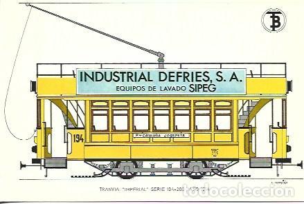 Postkarten: POSTAL A7090: Tranvia Imperial a&ntilde;o 1914