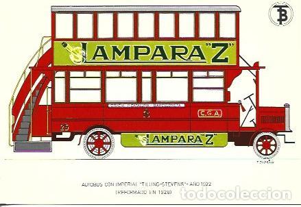 Postkarten: POSTAL A7102: Autobus con Imperial Tilling-Stevens