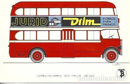 Postkarten: POSTAL A7107: Autobus con Imperial Aclo