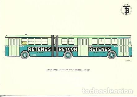 Postkarten: POSTAL A7115: Autobus articulado Pegaso-Jorsa