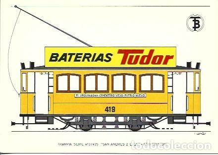 Postkarten: POSTAL A7076: Tranvia San Andres 2 ejes