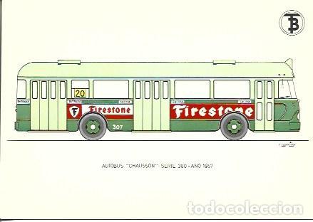 Postkarten: POSTAL A7101: Autobus Chausson