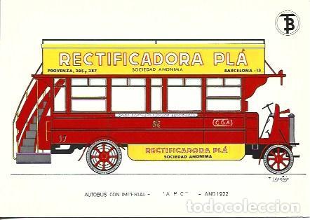 Postales: POSTAL A7111: Autobus con Imperial AEC