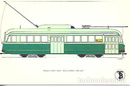Postales: POSTAL A7083: Tranvia Washington