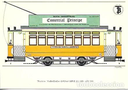 Postales: POSTAL A7094: Tranvia Rabassada Girona
