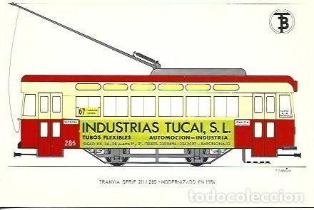 Postales: POSTAL A7098: Tranvia Serie 211/285