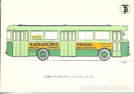 Postales: POSTAL A7103: Autobus Pegaso-Seida
