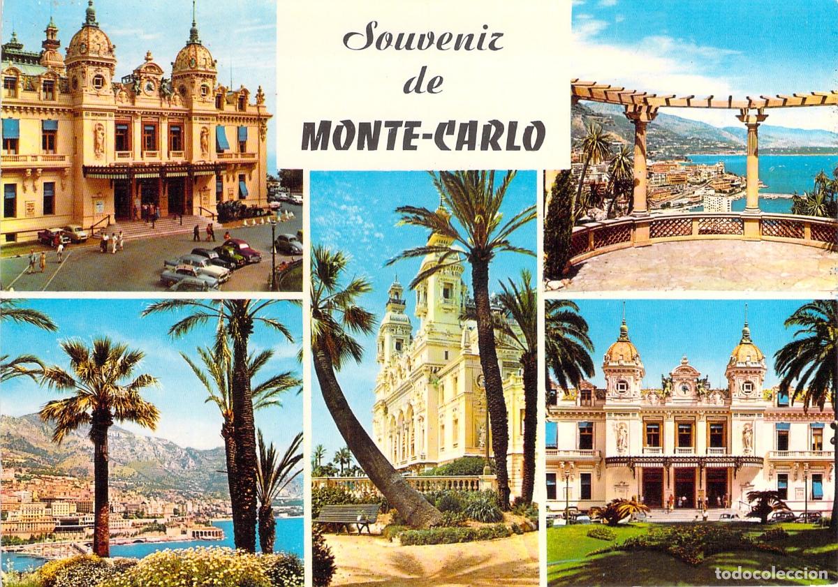Postales: Postal de Monte-Carlo M&oacute;naco Casino