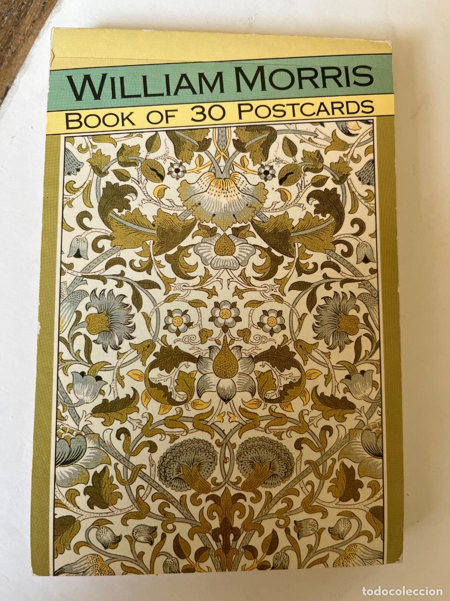 Postales: William Morris 30 Postcards Book