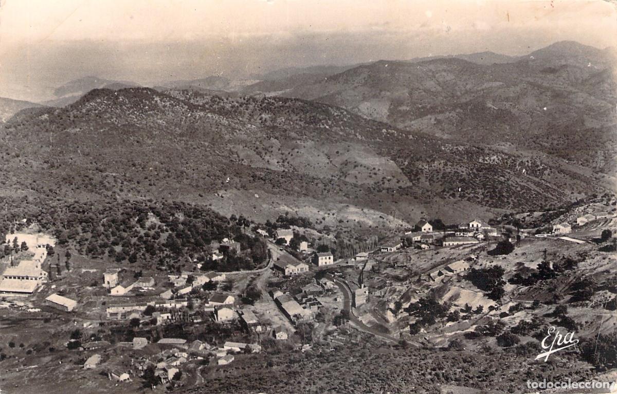 Postales: Postal de Bou Caid vista general del macizo de Ouarsenis en Argelia