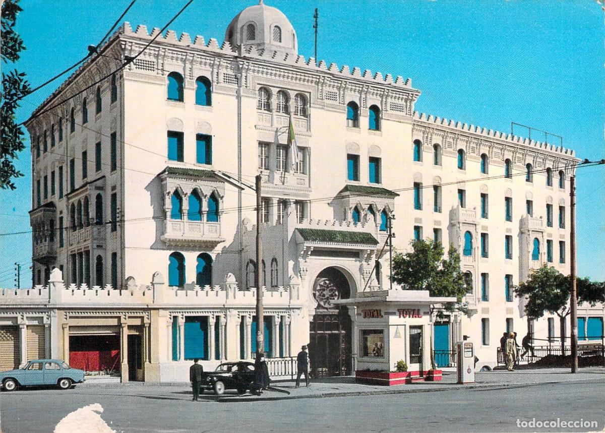 Postales: Postal de Argelia, Hotel Cirta en Constantine