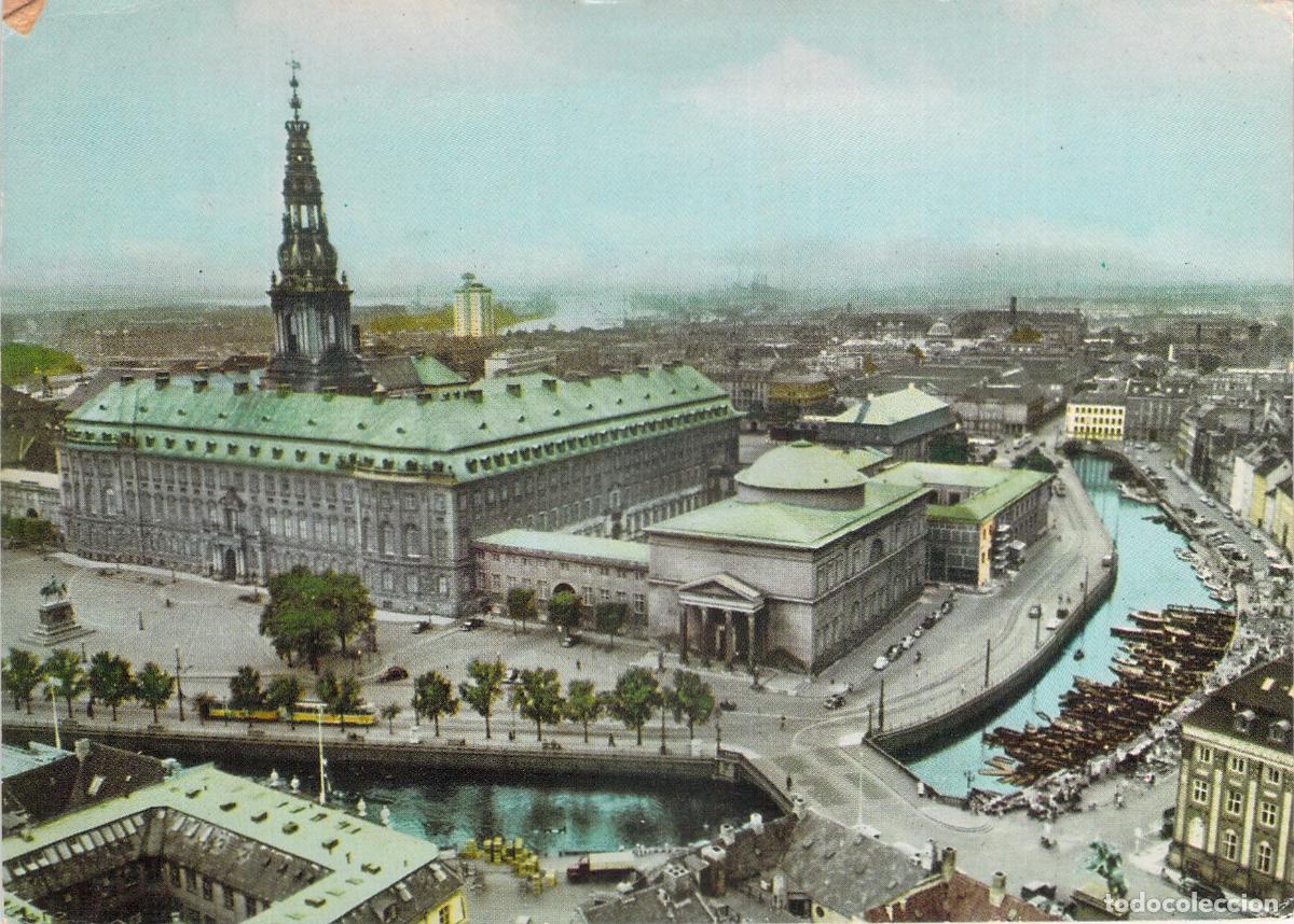 Postales: Postal de Copenhague: Palacio de Christiansborg