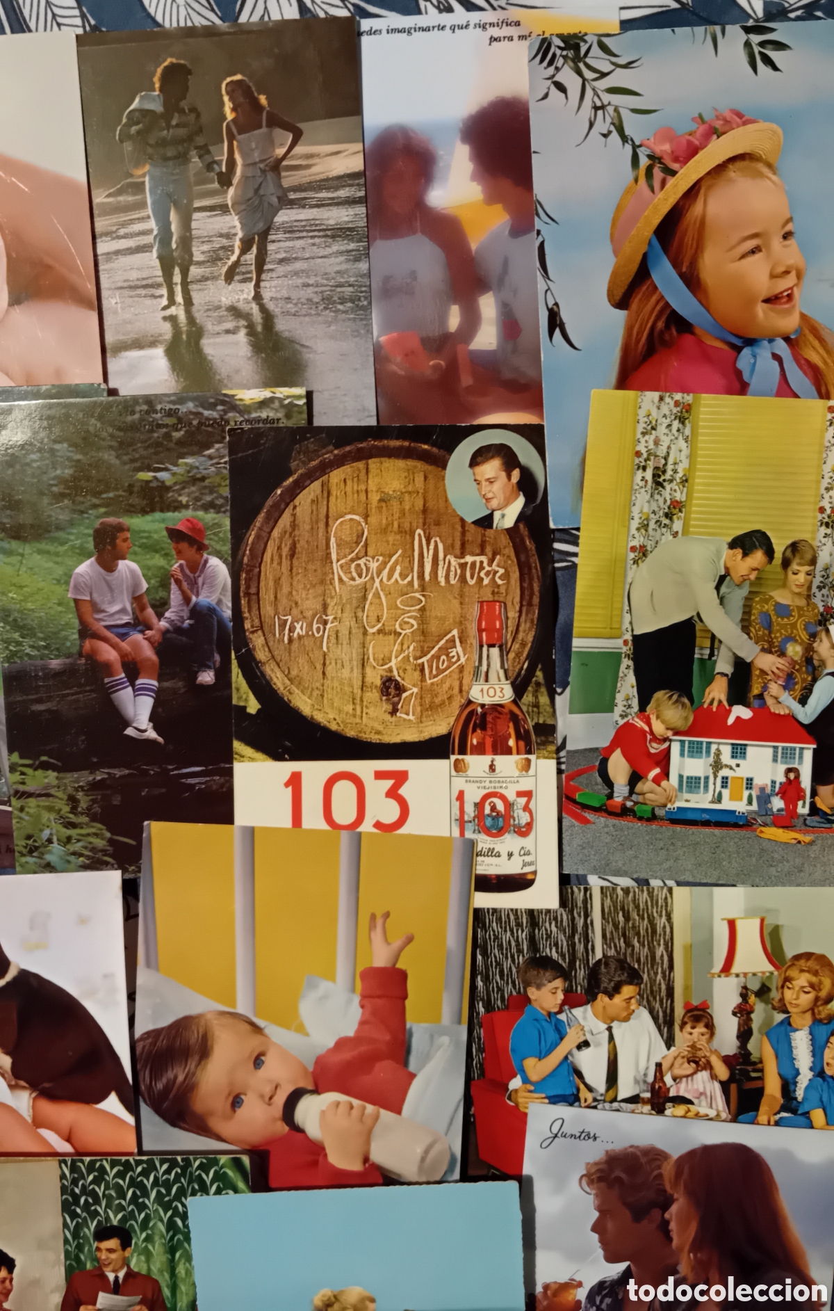 Postales: 25 postales antiguas de escenas y familias (A&ntilde;os 60-70)