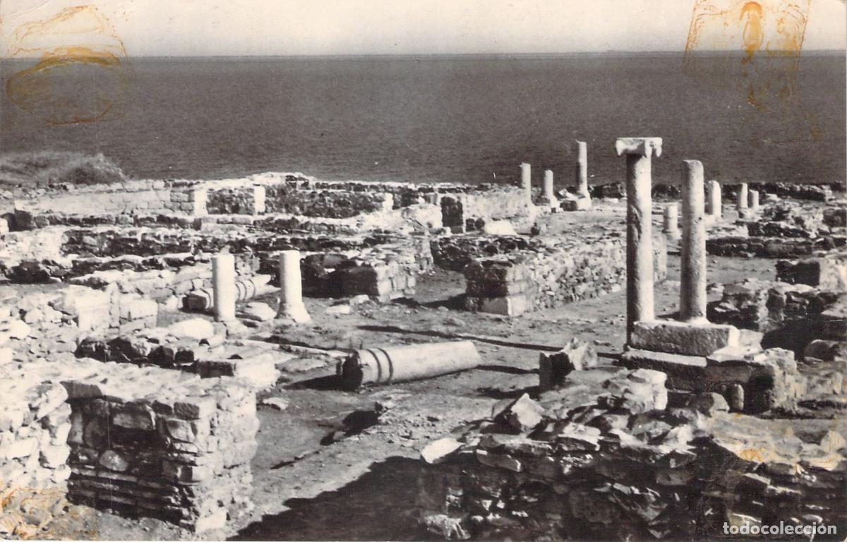 Postales: Postal de las ruinas de la antigua ciudad de Histria en Rumania